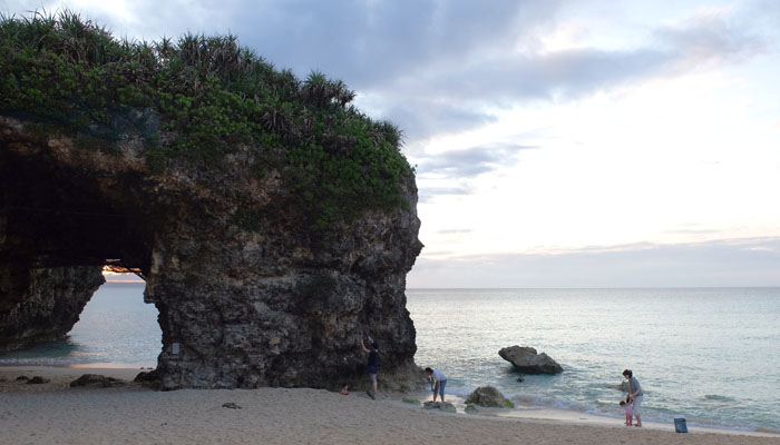 宮古島の砂山ビーチ